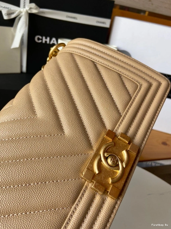 Firstbag Ru 25CM CHANEL BOY BAG 20CM 0708